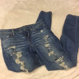 American Eagle Ripped Skinny Jeans